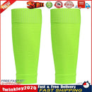 1 Pair Breathable Sports Football Shin Guard Leg Socks Pads (Yellow Kids) Newly