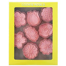 8PCS Flowers Cookie Mold Set Biscuit Cutters Baking Molds Press Stamp X8D3