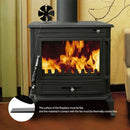 High-temperature Log Wood Burner Fireplace Fan Stove Fan Fire Burning