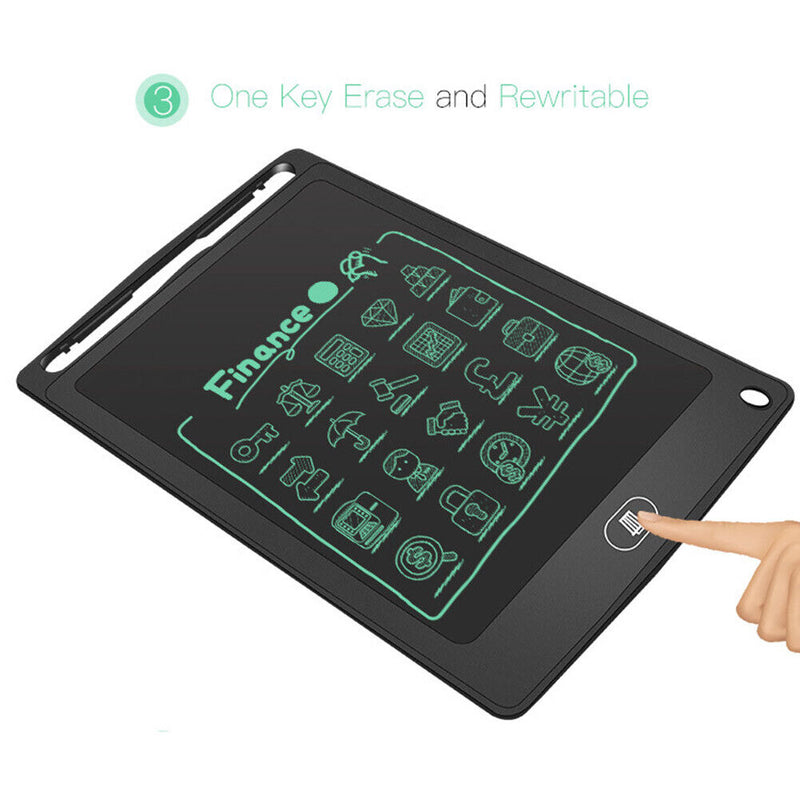 Digital Portable Electronic Writing Tablet+Stylus Pen Kid Doodle Drawing Board