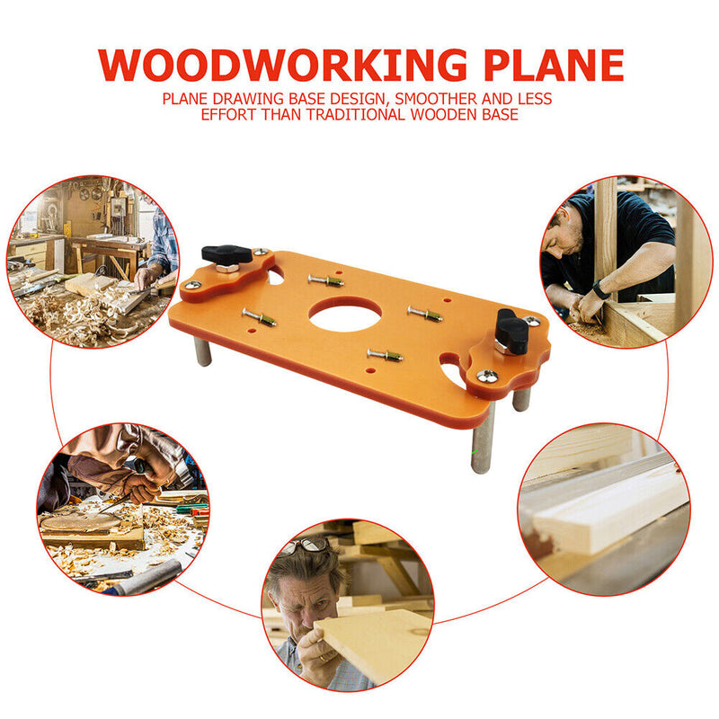 Woodworking Trimmer Cutter Router Balance Board Circle Milling Jig (Board) Newly