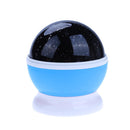Rotating Projector Starry Night Lamp Projection LED Lights Xmas Gift(Blue) Newly