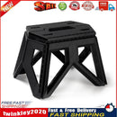 Outdoor Portable Folding Stool Camping Stools for Adults Children (Black) Newly