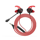 Headset Computer Earphone E-sports  headset with microphone Plug-in in-ear