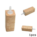 Wooden Air Stone DiffCAer Marine Aquarium AIR BUBBLES Wood H9V5 Tank D4Z7 U6S1