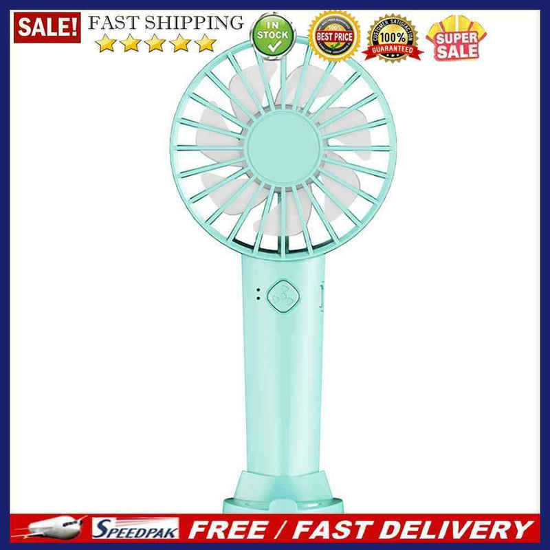 USB Mini Wind Power Handheld Fan Portable Student Office Outdoor Cooling Fans