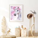 5D Diamond Painting Flowers Cartoon Horse Full Round Drill Mosaic DIY Rhinestone