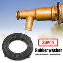 20pcs Garden Pants Washers Rubber Gasket Seals with Self Locking Tabs 3/4 inch