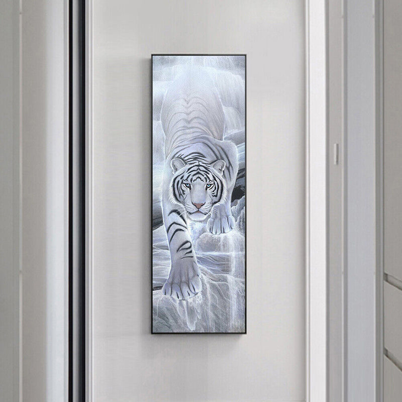 Bengal Tiger 5D DIY Full Round Drill Diamond Painting Animal Digital Craft Gifts