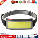 Portable COB Cycling Headlight USB Rechargeable Strong Fishing Headlamp