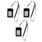 With Lanyard School Office Supplies Card Case Zipper Bag Wallets ID Holders