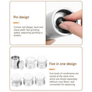 Portable Spice Jars Bottle Seasoning Container Outdoor BBQ Salt Organizers