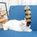 Funny Cat Feather Stick Teaser Wand Replacement Head for Kitten Toys (B)