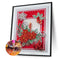 Partial Special Shape Drill Diamond Painting Flower Rhinestone Draw (HB173