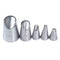 5Pcs/Set Russian Flower Icing Piping Nozzles Tip Pastry Cake DIY Tool F3T4