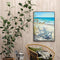 Seaside Lounger Oil Paint By Numbers DIY Handpainted on Canvas Wall Art Unframed
