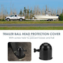 Universal 50mm Tow Bar Ball Cover Cap Hood for Trailer Hitch Caravan Protec