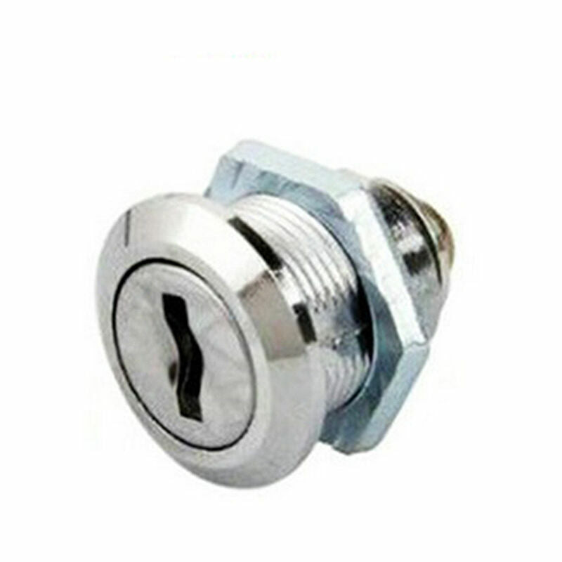 Cam Lock For Door Cabinet Mailbox Drawer Cupboard Locker Letter Box 16mm X4D9
