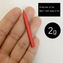 6x Aluminum Alloy DIY Paracord Bracelet Needle Parachute Cord Knitting Needles