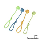 Pet Dog Cat Chew Toys Play Puppy Knot Fun Tough Strong Tug Fetch Rope Throw X1S3