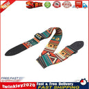 Guitar Strap Adjustable Belt for Acoustic Guitar Instrument Parts (Red) Newly