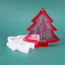 Fluid Arts Ornament Jewelry Making Silicone  Mould Christmas Mold Snowman