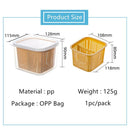 Food Storage Fridge Box 2 in1 Container Fresh-keeping Sealed Box Drain