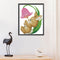 14CT Rabbit DIY Counted Cross Stitch Kit Eco-friendly Thread Needlework