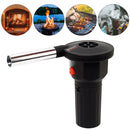 Portable Electric Fire Blower for Grilling BBQ Outdoor Flame Ignition Kit Newly
