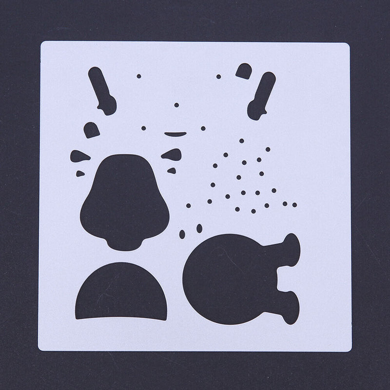 Snowvirtuos Hippo Cutting Tools Stencil DIY Scrapbooking Album Decor Paper