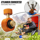 Outdoor Camping Stove Adapter Furnace Converter Gas Tank Cylinder Adaptor Newly