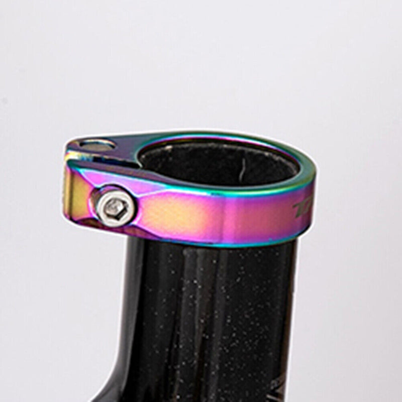 #A Aluminum Alloy 31.8mm 34.9mm Bicycle Saddle Seat Bike Seatpost Clamps Parts