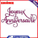French Alphabet Cutting Die for DIY Scrapbooking Embossing The Cuts 2pcs