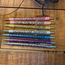 School Funny Pens Describing Mentality Office Ballpoint Pen Glitter Pen