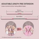 Yoga Hunchback Posture Corrector Cross Open Back Correction Stick (Pink)