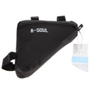 Triangle Cycling Front Tube Frame Pouch Bag Holder Saddle(Black) Newly