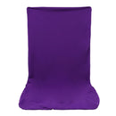 Pure Elastic Chair Covering,Hotel And Office Conjoined Covering Purple