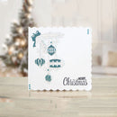 Photo Album Decor Cutting Dies Christmas Baubles Scrapbooking Embossing Stencil