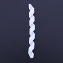 5pcs Bicycle Brake Cable Protector Anti-friction Bike Line Wrap(White)