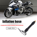 Lock-on Tire Chuck with Hose Car Bike Tire Inflator Hose Adapter (10cm) Newly