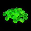 30x Soft PVC Corn Smell Float Carp Fishing Lures Artificial Bait (Green) Newly