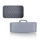 Silicone Air Fryer Liner Oven Baking Fryer Pot Basket Mat for 8QT (Grey) Newly