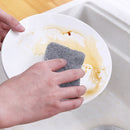 5pcs Flush Sponge Kitchen Clean Rubbing Pot Rust Burn Sponge Remover