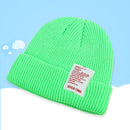 Korean Winter Autumn Warm Knitted Hat Pure Color Men Women Crochet Beanies Ca