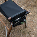 ShineTrip Side Bag Kermit Chair Armrest Storage Bags Outdoor Tools (Black) Newly