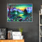 Mountain Scenery Diamond Painting Full Drill Square Rhinestone Embroidery C