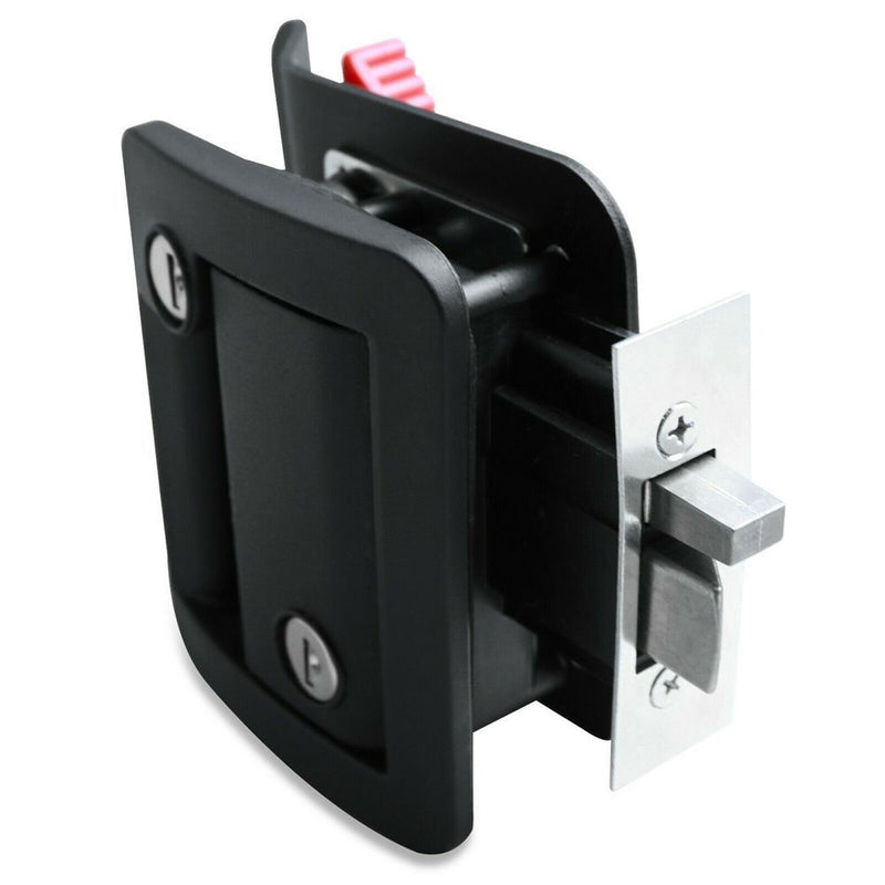 w/ Deadbolt Entry Door Lock Door Latch Handle Lock Cabinet Lock RV Handle Latch