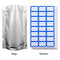 Mylar Bags - 100 Pcs Stand-Up Heat & Re-Sealable Bag for Packaging Products