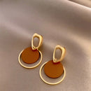 Gifts Temperament Fashion Jewelry Eardrop All-Match Earrings Dangle Earrings