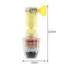 Kitchen Faucet Spouts Sprayer Shower Tap Water Filter Purifier (Yellow) Newly